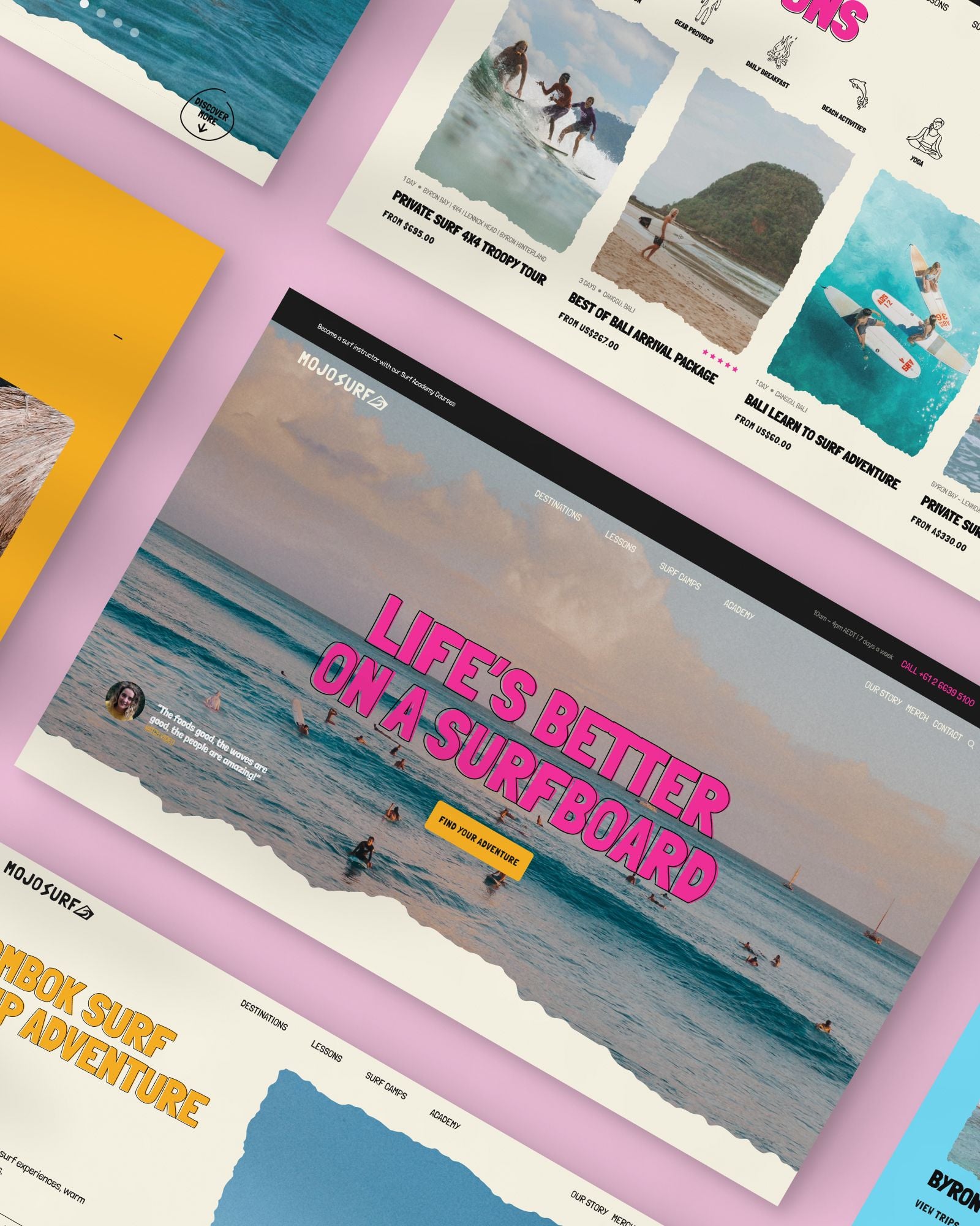 MojoSurf — left mockup