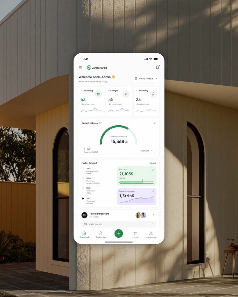 James Hardie — project media