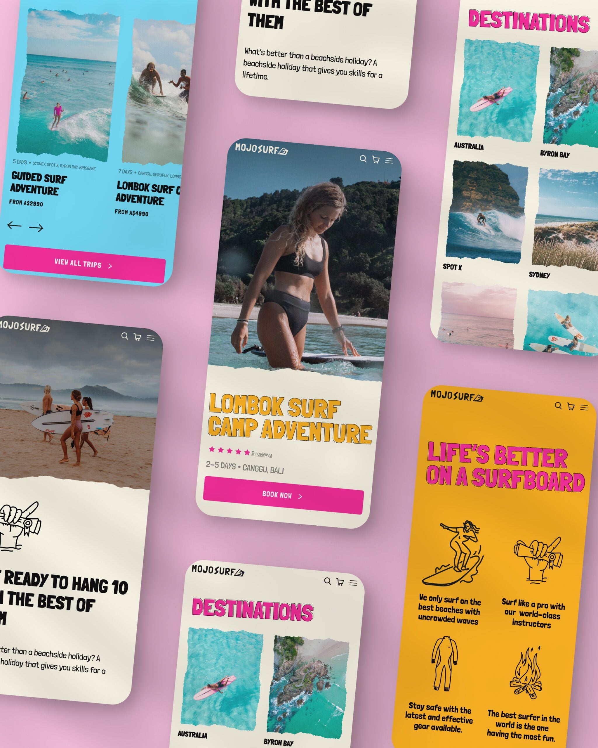 MojoSurf: right mockup