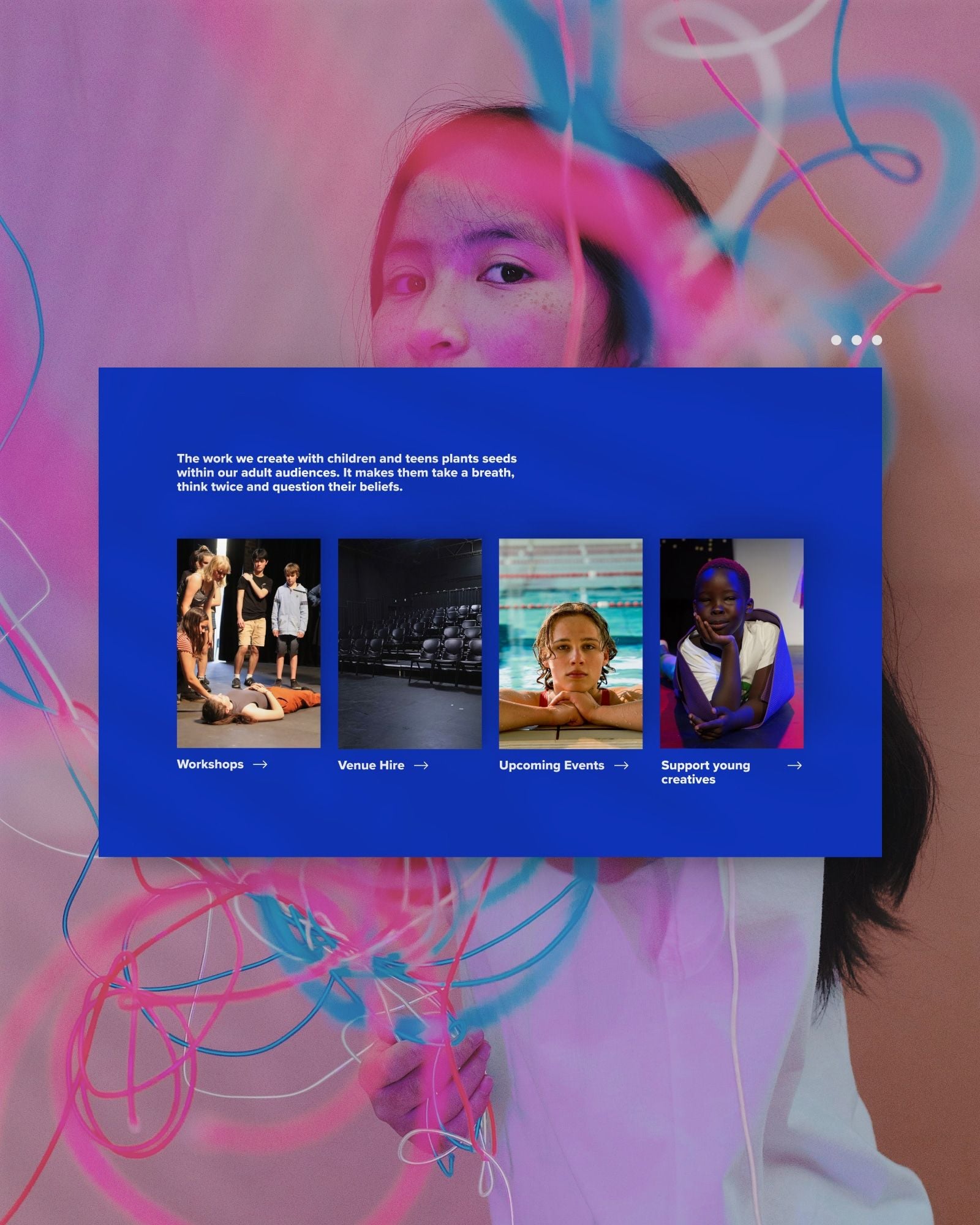 St Martins Youth Arts Centre — right mockup