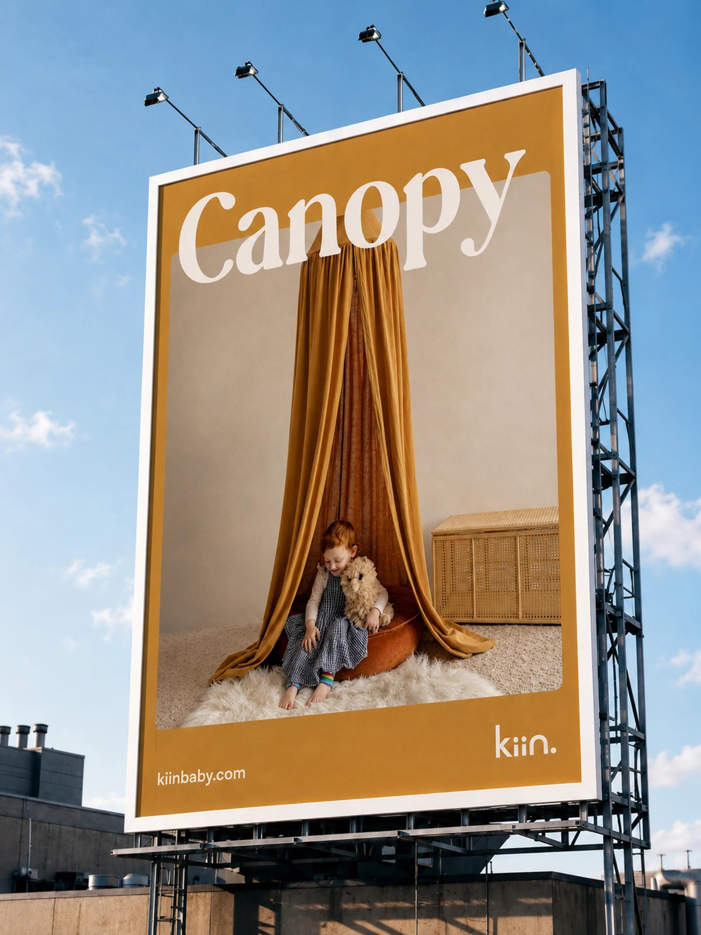 Kiin Baby billboard outdoor advertising